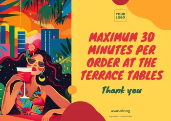 Edit a sign for your bar