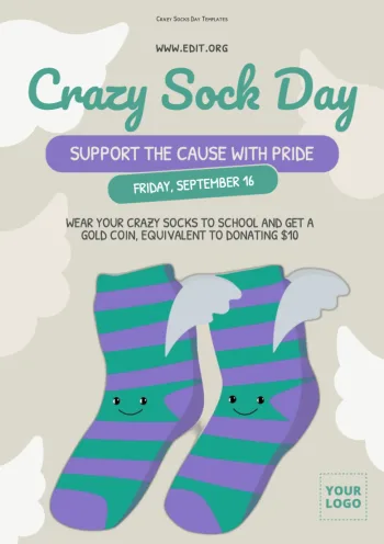 Edit a Sock Day banner