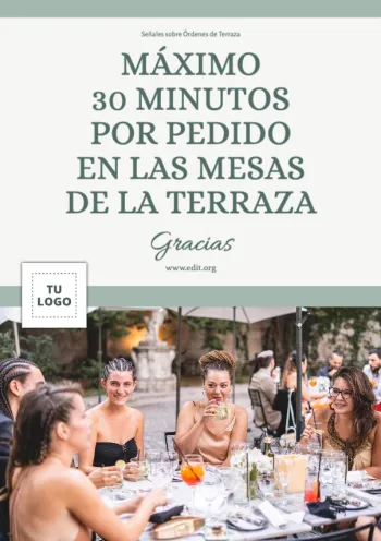 Edita un cartel para tu bar