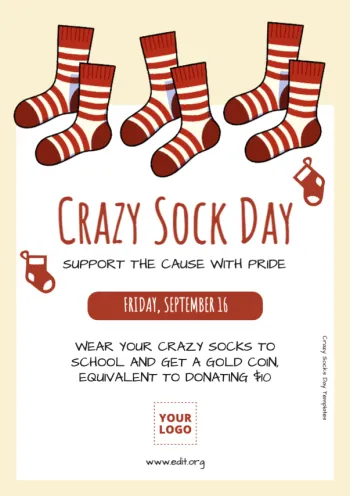 Edit a Sock Day banner