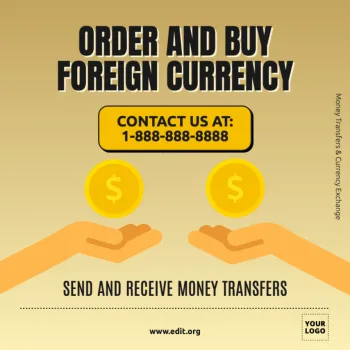 Edit a Money Transfer poster