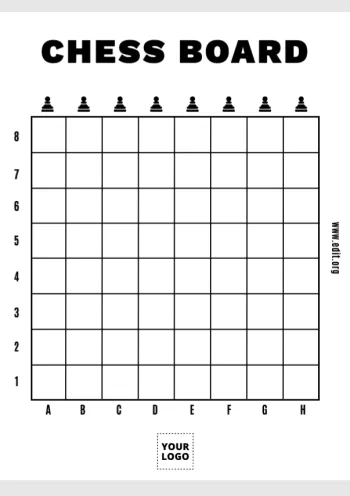 Modifier un échiquier vierge