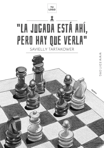 Edita un anuncio para torneos de ajedrez