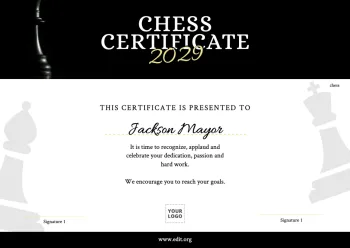 Gestaltung meines Zertifikates oder Diploms