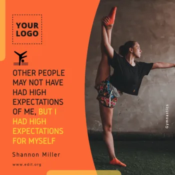 Edit an image with motivational quotes