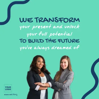 Edit an image with motivational quotes