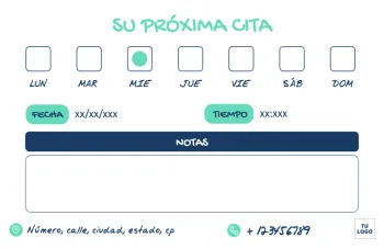 Edita una tarjeta de visita