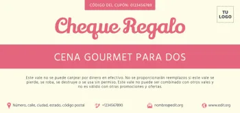 Crear tarjetas de regalo