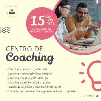 Edita diseños de coaching