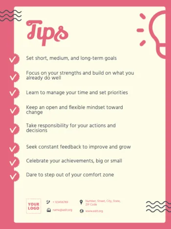 Modifier un modèle de lettre US