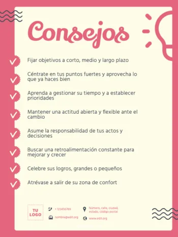 Editar una plantilla US letter