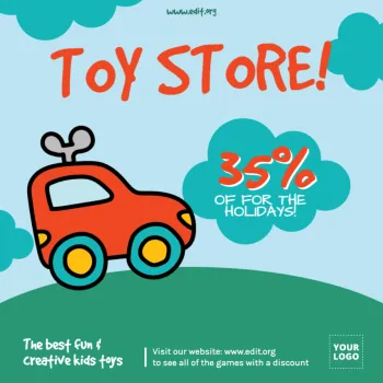 Edytuj projekt swojego sklepu z zabawkami