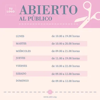 Editar un cartel para sastres y costurerías