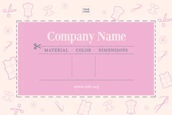 Personalisiere dein Label