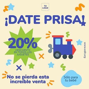 Edita un diseño para jugueterías