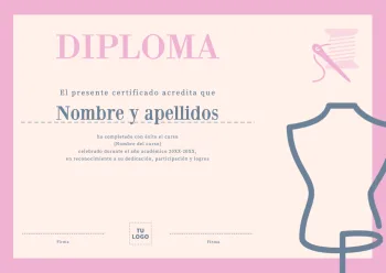 Crear mi diploma o certificado