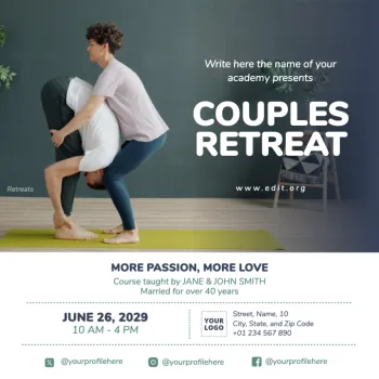 Edit a yoga or pilates template