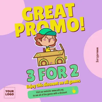 Edit a design for your toy store