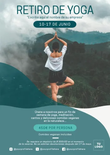 Edita un folleto de Retiro