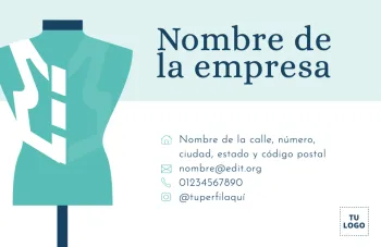 Edita una tarjeta de visita