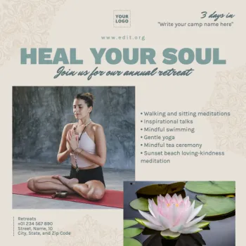 Edit a yoga or pilates template