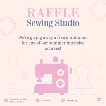 Edita un modello per sartoria e cucito