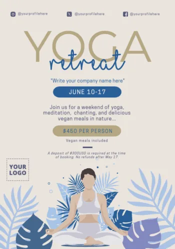 Edit a Retreat poster