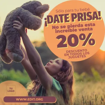 Edita un diseño para jugueterías