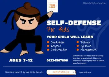Edit a Self-Defense poster