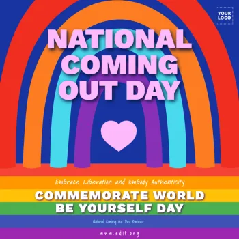 Edit a Coming Out poster