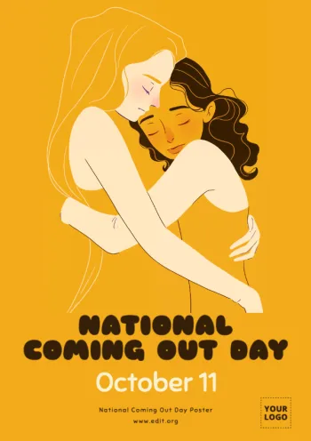 Edit a Coming Out poster