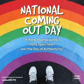 Edit a Coming Out poster