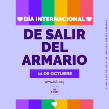 Editar una plantilla del Orgullo