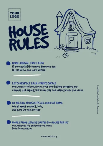 Edit a poster with Rules