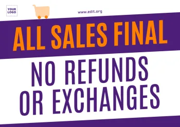 Modifier un design ou modèle sur les politiques de retour