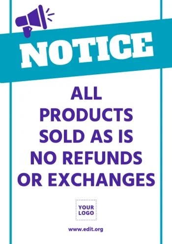 Modifier un design ou modèle sur les politiques de retour