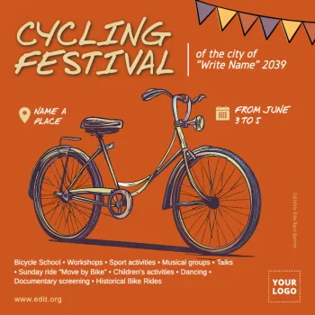 Edit a Bicycle Race banner