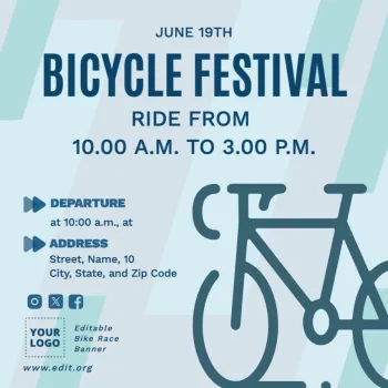 Edit a Bicycle Race banner