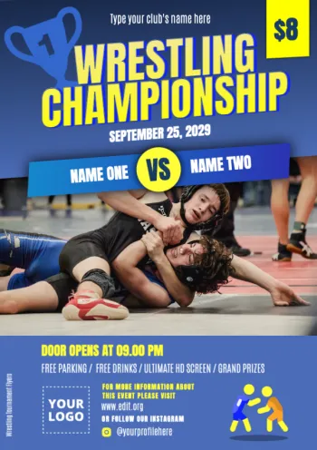 Edit a Wrestling banner