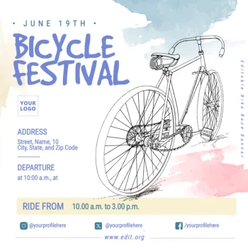 Edit a Bicycle Race banner