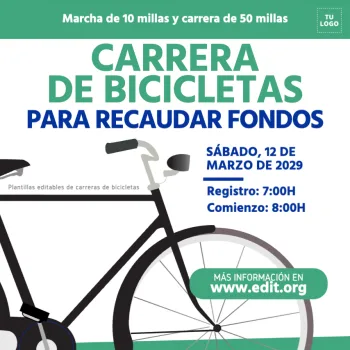 Edita un banner de Carrera de Bici