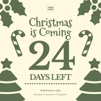 Edit a Countdown template