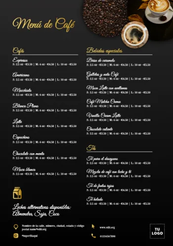 Crea diseños para tu restaurante