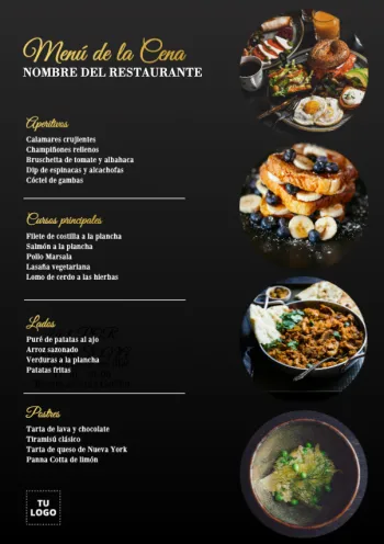 Crea diseños para tu restaurante