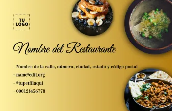 Edita una tarjeta de visita