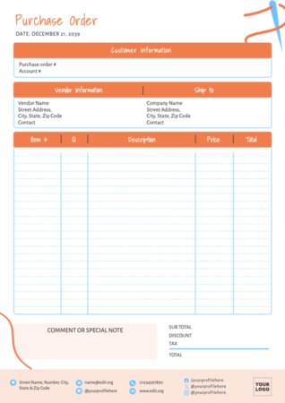 Modifier un modèle de commande