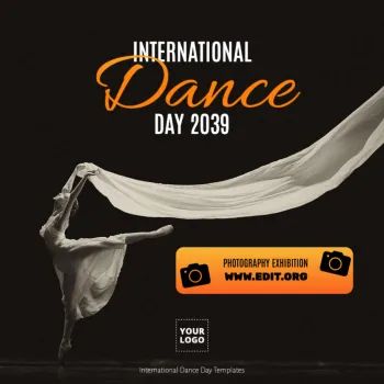 Edit a Dance Day flyer