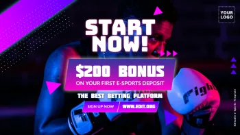Edit an eSports flyer