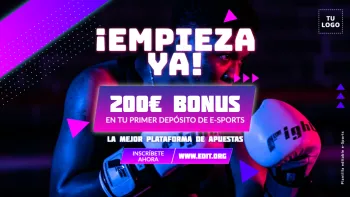 Edita un flyer de eSports