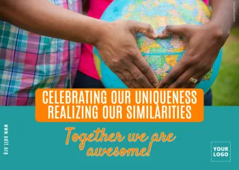 Edit a Diversity Day banner